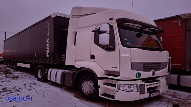 کامیون پلاک گرجستان | کامیون های اروپایی | کامیون و تریلر صادراتی